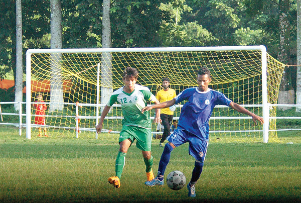 knock out valley Football started