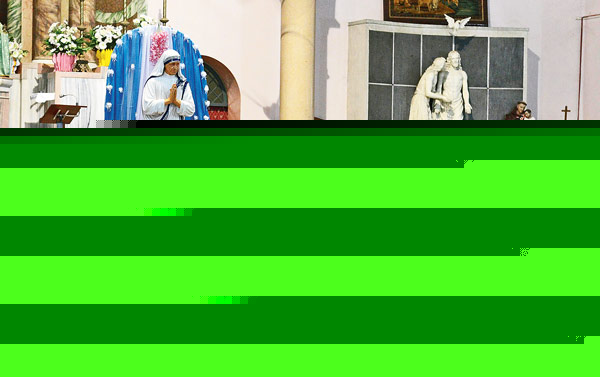 Krishnanagar also celebrated the day of Canonization of Mother Teresa