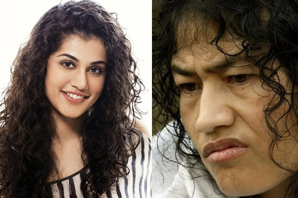 Taapsee Pannu may play Irom Sharmila in her Biopic dgtl