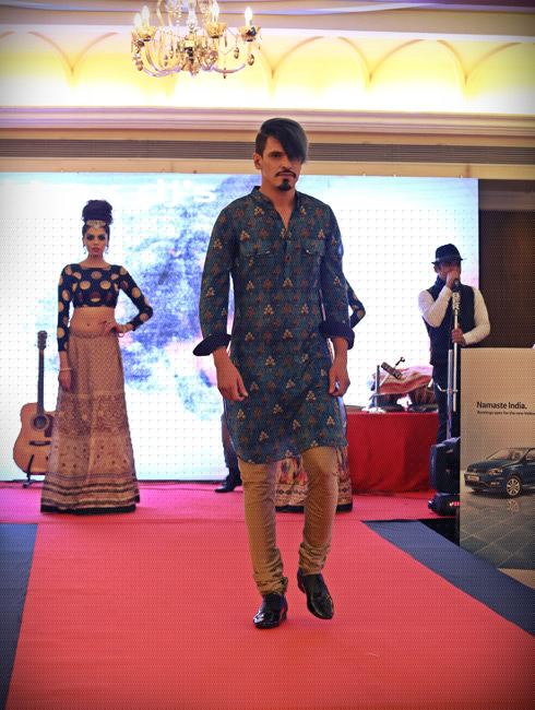 floral print is the puja's latest fashion