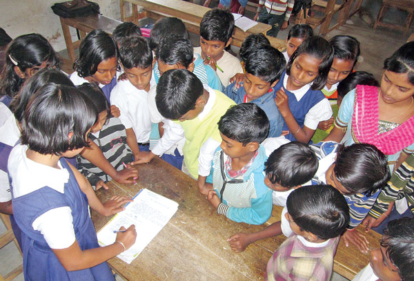 Students wrote a letter to the MLA for not getting facilities in school