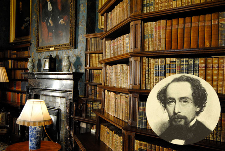 ভিক্টোরীয় যুগের সাহিত্যিক চালর্স ডিকেন্সের কেন্টের বসতবাড়িতে এমন একটি গোপন দরজা ছিল যা অবিকল আলমারির মতো দেখতে।<br> শুধু তা-ই নয়, তাতে আবার বেশ কয়েকটি নকল বইও ছিল। ন’খণ্ডের একটি বইয়ের নাম ‘দ্য লাইফ অব আ ক্যাট’।<br> অন্য একটি বই আবার ৪৭ খণ্ডের ছিল।