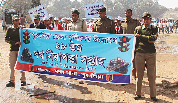 One death occurred in Road Security Week 