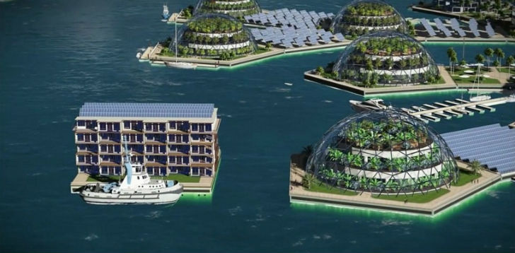 সিস্টিডিং ইনস্টিটিউটের এগজিকিউটিভ ডিরেক্টর র‌্যানডলফ হেনকেন জানান, ‘‘এটা একেবারেই নতুন। <br> এর আগে কখনও এমনটা ভাবা হয়নি। জলের <br> মধ্যে বাসস্থান তৈরির ভাবনা থেকেই এই শহরের পরিকল্পনা।