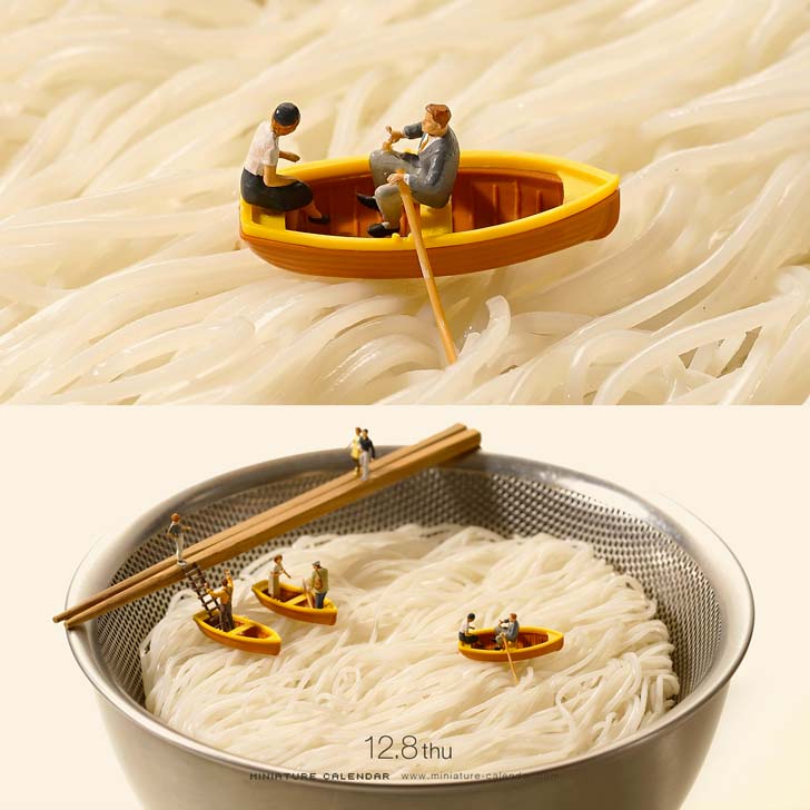 নুডলসের ঢেউ…