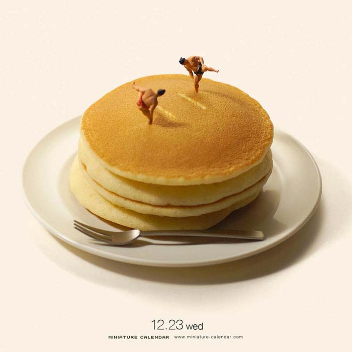 ইডলি হয়ে উঠেছে সুমো খেলার জায়গা।