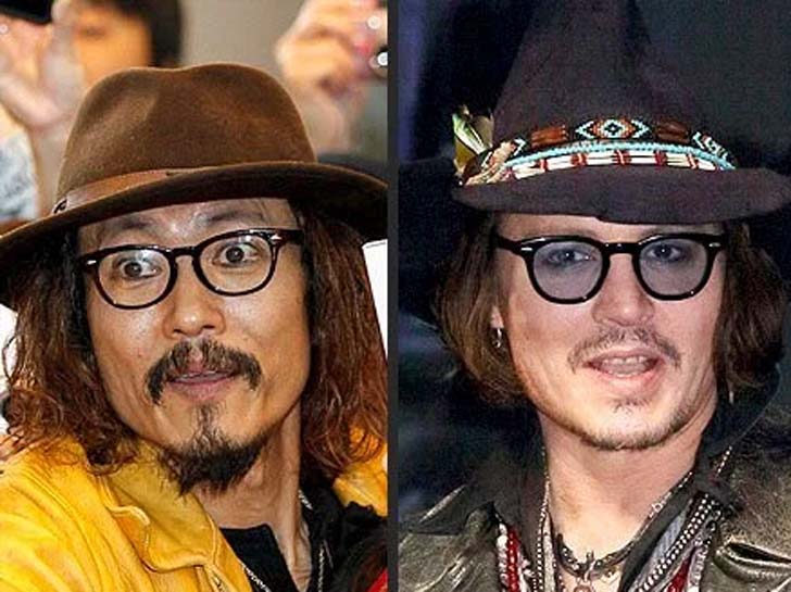 জাপানে তাঁকে দেখে হামেশাই অনেকে ঘিরে ধরেন।<br> জনি ডেপকে এত কাছে পেয়ে তাঁরা ছুটে যান।<br> পরক্ষণেই জানতে পারেন, আসলে এই ব্যক্তি জনি ডেপ নন।<br> অবিকল জনি ডেপের মতোই দেখতে তাঁকে।