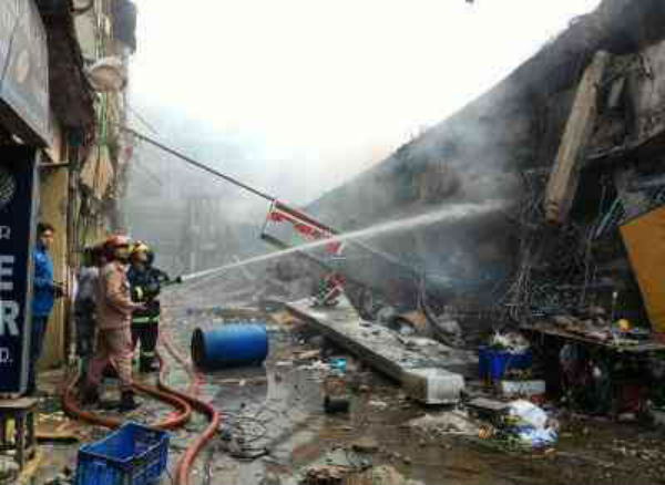 A portion of Gulshan market consumed by deadly fire-BNG dgtl