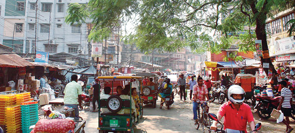 Market will be moved for wider road 