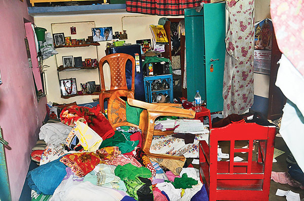 Theft from an empty house