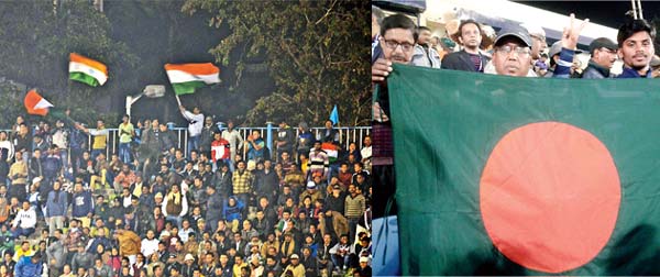 India Bangladesh citizens enjoyed Women SAFF cup Final together in Siliguri