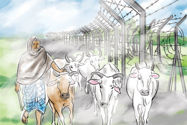 Trafficking continues near the border area