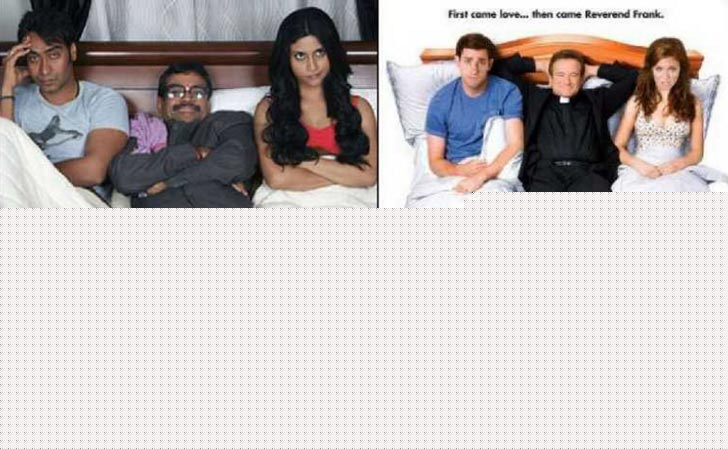 ২০০৭-এ মুক্তি পাওয়া রবিন উইলিয়ামস অভিনীত বিখ্যাত হলিউড ফিল্ম ‘লাইসেন্স টু ওয়েড’-এর সঙ্গে অজয় দেবগন-কঙ্কনা সেনশর্মা অভিনীত ‘অতিথি দেব ভব’ ছবির পোস্টারের অদ্ভুত মিল খুঁজে পাওয়া যায়।