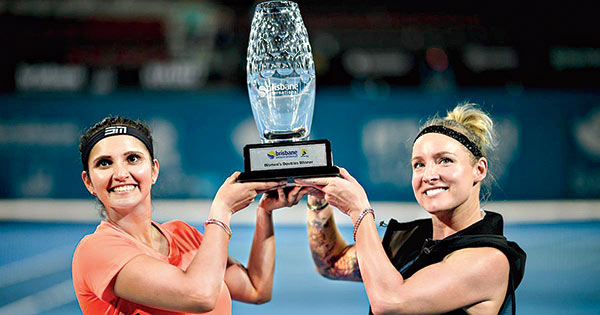 Sania Mirza wins Brisbane doubles title with Bethanie Mattek-Sands