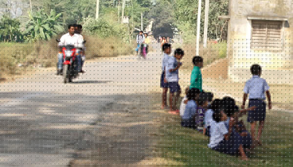 Problems of village people in front of their Panchayat chief