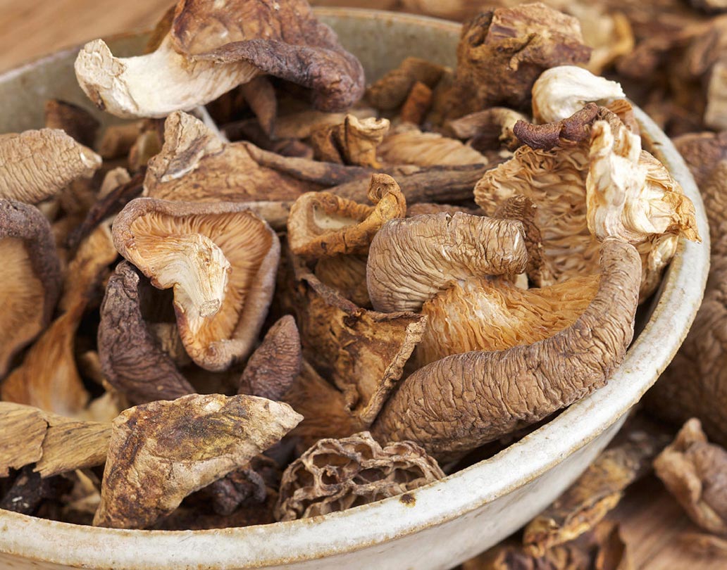 ম্যাজিক মাশরুম হিসেবে দেখানো হয় শুকনো মাশরুম।