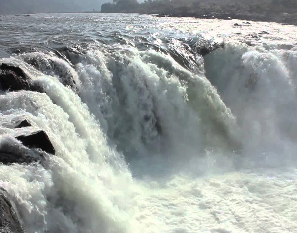 জব্বলপুর: মধ্যপ্রদেশের শহর জব্বলপুর। এই জব্বলপুর থেকে ১৫ কিলোমিটার দূরে রয়েছে এই চন্দ্রভাগা জলপ্রপাত। বিশালাকার এই জলপ্রপাতটির কাছে পৌঁছনোর অনেক আগে থেকেই তীব্র গর্জন সাড়া শরীরে শিহরন তোলে।