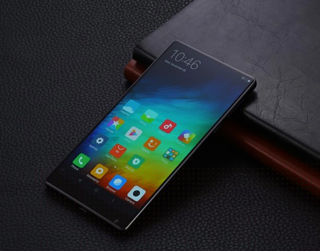 শাওমি এমআই মিক্স ২-এর স্ক্রিনের মাপ ৫.৯৯ ইঞ্চি।