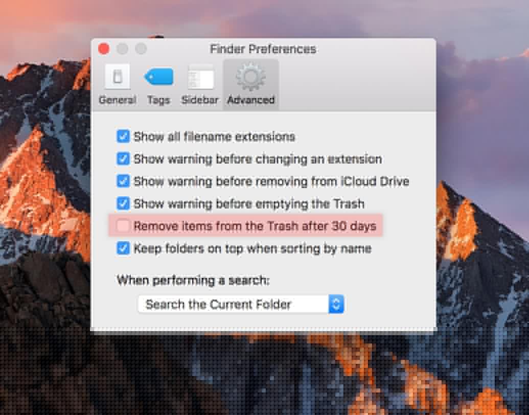 ম্যাকের ক্ষেত্রে ‘কম্যান্ড বাটন’-এ প্রেস করে রেখে ‘ট্র্যাস ক্যান’-এ রাইট ক্লিক করুন। ‘সিকিউরিটি এম্পটি ট্র্যাস’ অপশন দেবে। সেখানে ক্লিক করলেই যে ফাইলটি ডিলিট করতে চাইছেন সেটি ড্রাইভ থেকে পুরোপুরি ডিলিট হয়ে যাবে।