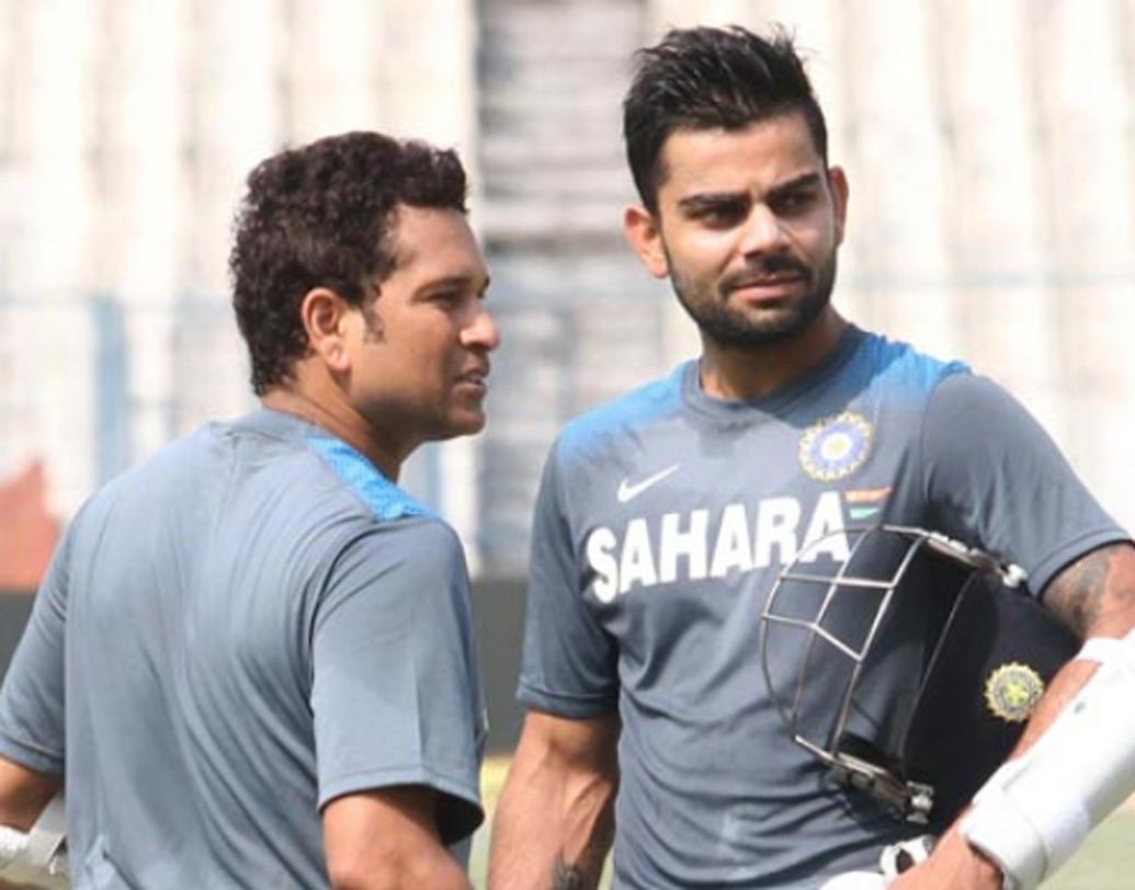 ২০০ ম্যাচ খেলে স্ট্রাইক রেটেও সচিনের থেকে এগিয়ে রানমেশিন কোহালি। সচিনের ৮৫.৬১, কোহালির ৯১.৫৪।