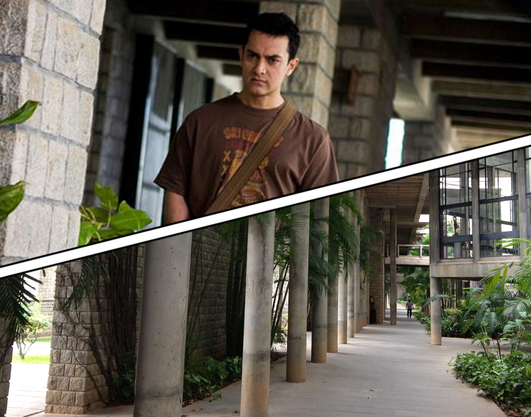 আমিরের ‘থ্রি ইডিয়টস’-এ এই কলেজের নাম ছিল ‘ইম্পেরিয়াল কলেজ অব ইঞ্জিনিয়রিং’। আসল লোকেশান ছিল আইআইএম বেঙ্গালুরু।