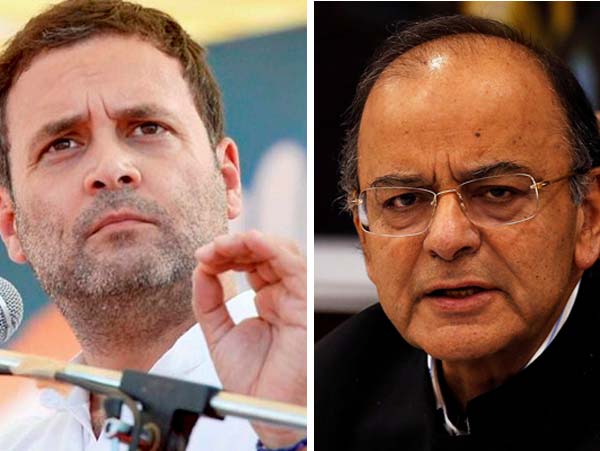 Arun Jaitley's counter reply to Rahul Gandhi's 'Gabbar singh tax'