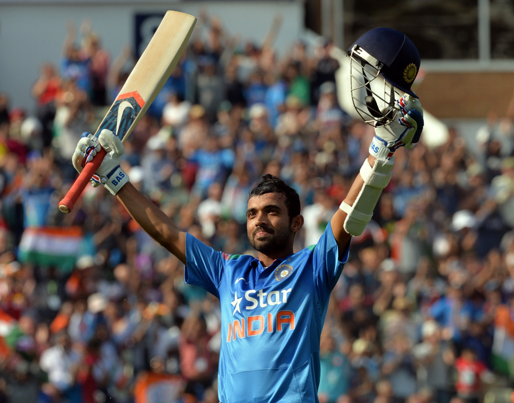 অজিঙ্ক রাহানে: ওপেনার রাহানেকে অনেক ম্যাচেই দেখা গিয়েছে। কিন্তু ধবন-রোহিতের ওপেনিং স্লটে তাঁর জায়গা পাওয়া কঠিন। সে ক্ষেত্রে চার নম্বরে এই প্রতিভাবান ডানহাতিকে দেখা যেতেই পারে।