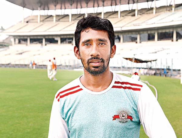 Wriddhiman Saha don't want to think about pitch conditions