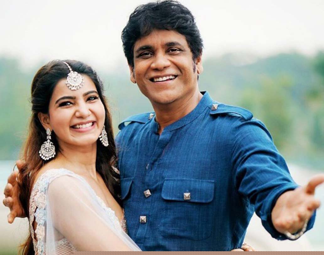 ছেলের বউয়ের সঙ্গে পোজ নাগার্জুনের।