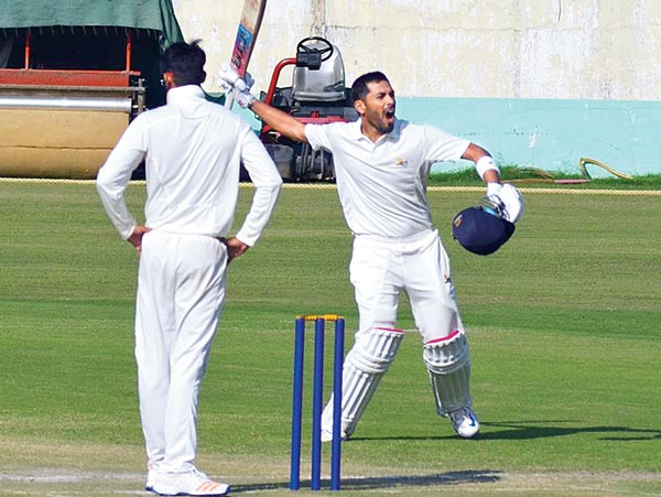 Himachal Pradesh Cricketer Prashant Chopra scored triple century in Ranji Trophy