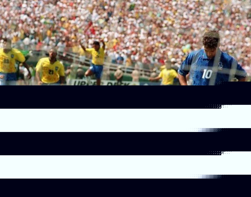 ১৯৯৪ বিশ্বকাপ ফাইনালে ম্যাচের ভাগ্য নির্ধারণী পেনাল্টি মিস করেন রবার্তো।