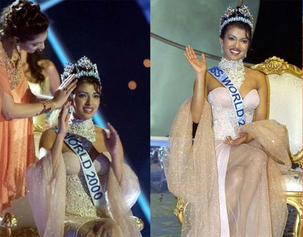 ‘মিস ইন্ডিয়া’র খেতাব অল্পের জন্য হাতছাড়া হলেও ২০০০ সালে মিস ওয়ার্ল্ড জেতেন প্রিয়ঙ্কা চোপড়া। এর পর বলিউডে প্রবেশ। সেখানেও সাফল্য। এক সময় তো বলিউডে হাইয়েস্ট পেড অ্যাক্টরদের মধ্যে অন্যতম ছিলেন। বলিউডের ছাড়াও হলিউডেও নিজের ছাপ রেখেছেন প্রিয়ঙ্কা।