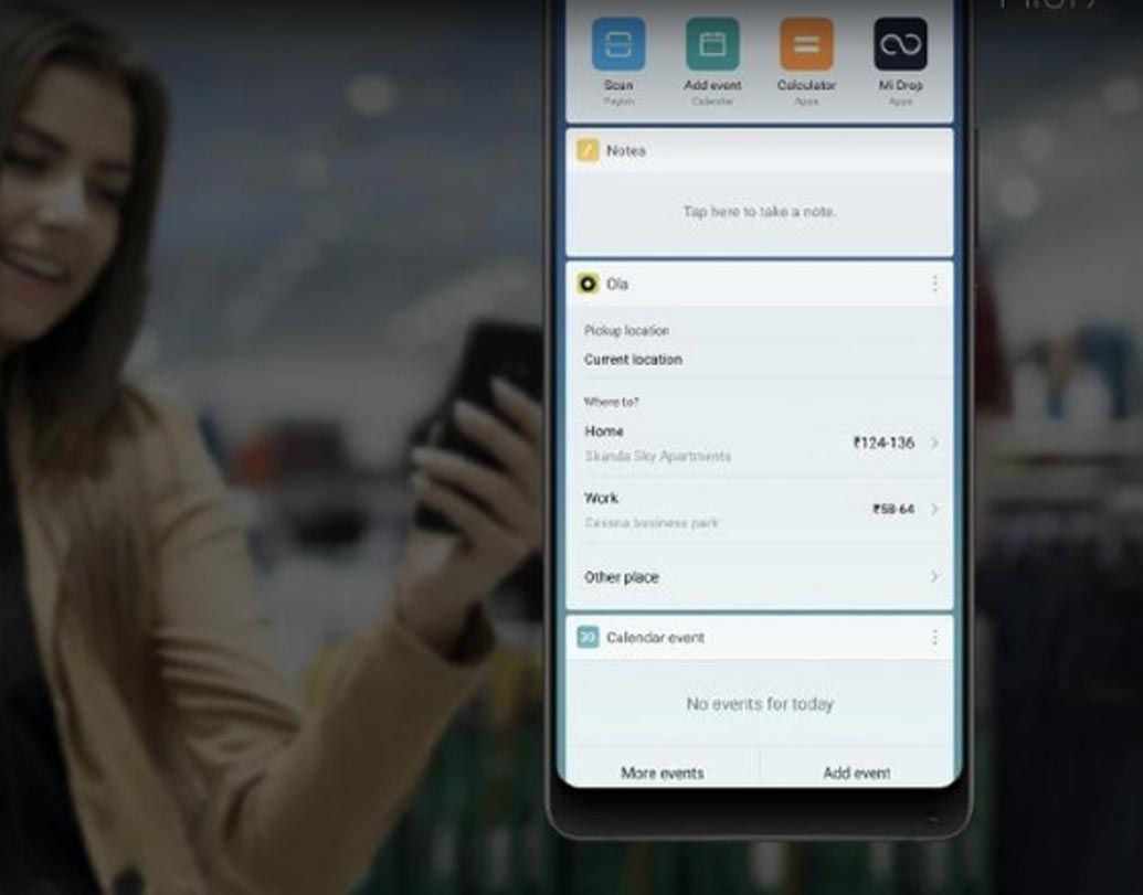 শাওমির নতুন ফিচার ‘অ্যাপ ভল্ট’। এই অপশনে গিয়ে সোয়াইপ করলে ওলা এবং পেটিএম-এর অ্যাপ খুলবে। এ বার যখন খুশি ওলা বুক করুন বা পেটিএম-এ কোড স্ক্যান করুন।