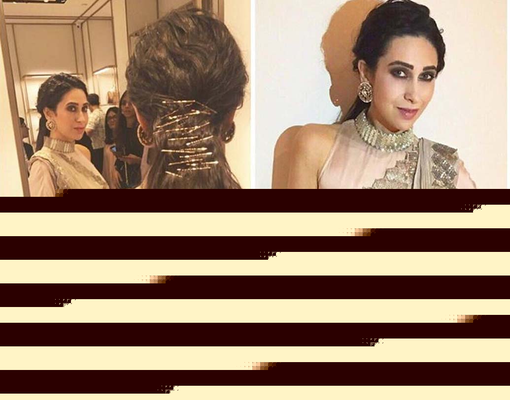 মেসড আপ গ্ল্যামার: এ ধরনের হেয়ারস্টাইল ওয়েডিং সিজনের জন্য একদম পারফেক্ট। চুলের সামনে দিকটা একটু কায়দা করে বেঁধে নিন। তবে চুলের নীচ দিকটা খোলা থাকলেই ভাল। এ বার ঘাড়ের কাছে এক গোছা ‘ববি পিন’ দিয়ে আটকে নিন।