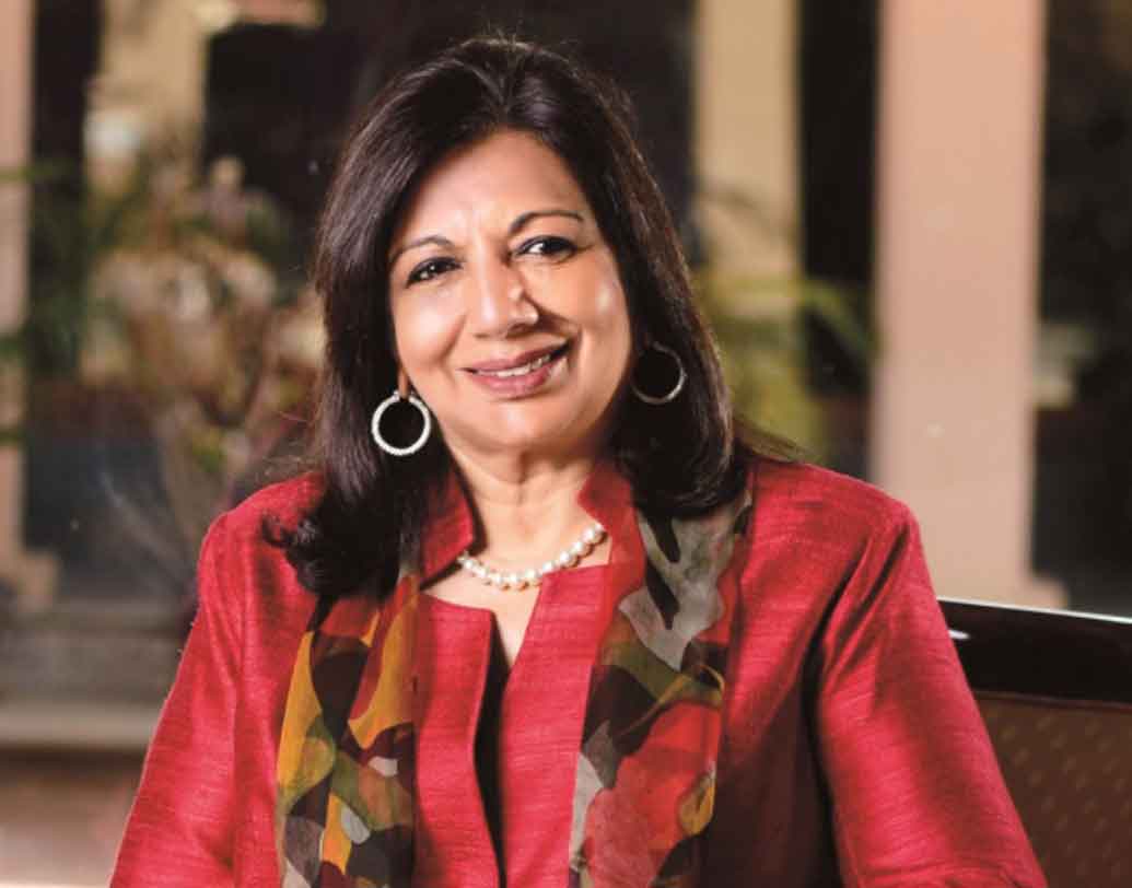 এর পরই নাম রয়েছে বায়োকনের প্রতিষ্ঠাতা কিরণ মজুমদার শ’-এর।