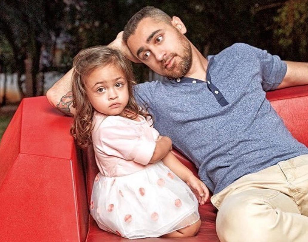 অভিনেতা ইমরান খান ও তাঁর স্ত্রী অবন্তিকার এক মাত্র মেয়ে ইমারা।