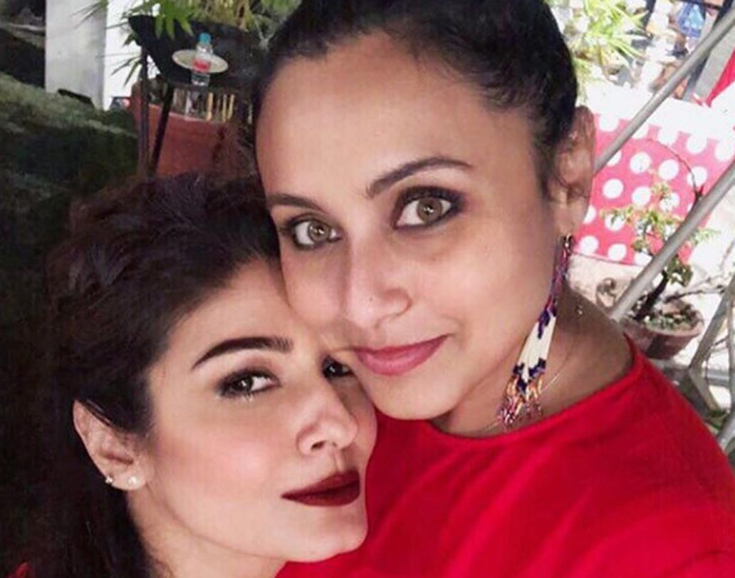 পার্টিতে গিয়েছিলেন রবিনা টন্ডনও।