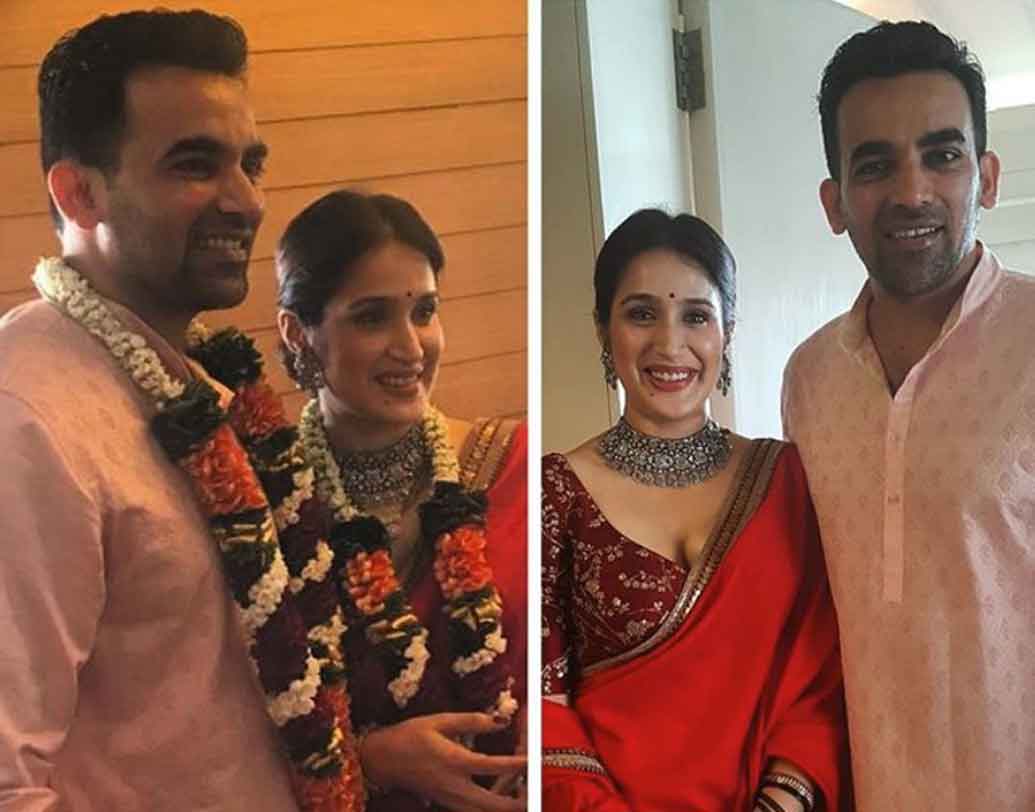 জাহির খান: ২৩ নভেম্বর বলিউড অভিনেত্রী সাগরিকা ঘাটগেকে বিয়ে করেন ভারতীয় দলের প্রাক্তন পেসার জাহির খান।