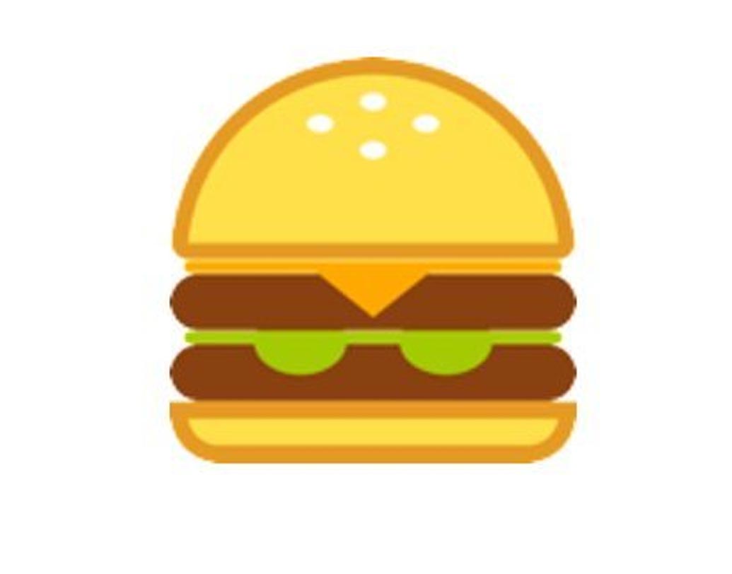 এইচটিসি: এই ইমোজি একটু বেশিই ভারী। দুটো প্যাটি দিয়ে আকর্ষণীয় করে তোলা হয়েছে এই ইমোজি। চিজ রয়েছে একেবারে উপরে।