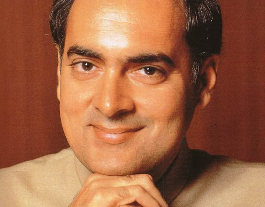 রাজীব গাঁধী (১৯৮৫-৯১)।