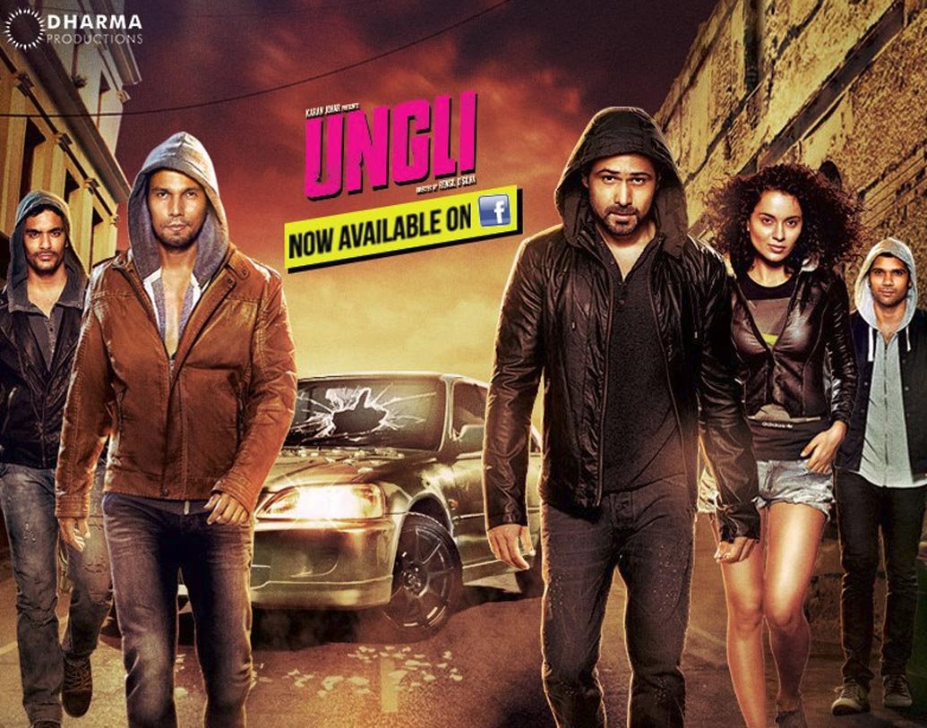 উঙ্গলি: রেনসিল ডি’সিলভা পরিচালিত ‘উঙ্গলি’ মুক্তি পায় ২০১৪ সালে। ছবিটিতে দেখানো হয় দুর্নীতির বিরুদ্ধে লড়াই করার জন্য সোচ্চার হয় ‘উঙ্গলি গ্যাং’ নামে একটি বাহিনী। দুর্নীতিগ্রস্ত মানুষদের সংশোধন করার প্রয়াসও দেখানো হয় ছবিটিতে। দর্শকমহলে একটা অন্য রকম বার্তা দিয়ে গিয়েছিল ছবিটি।