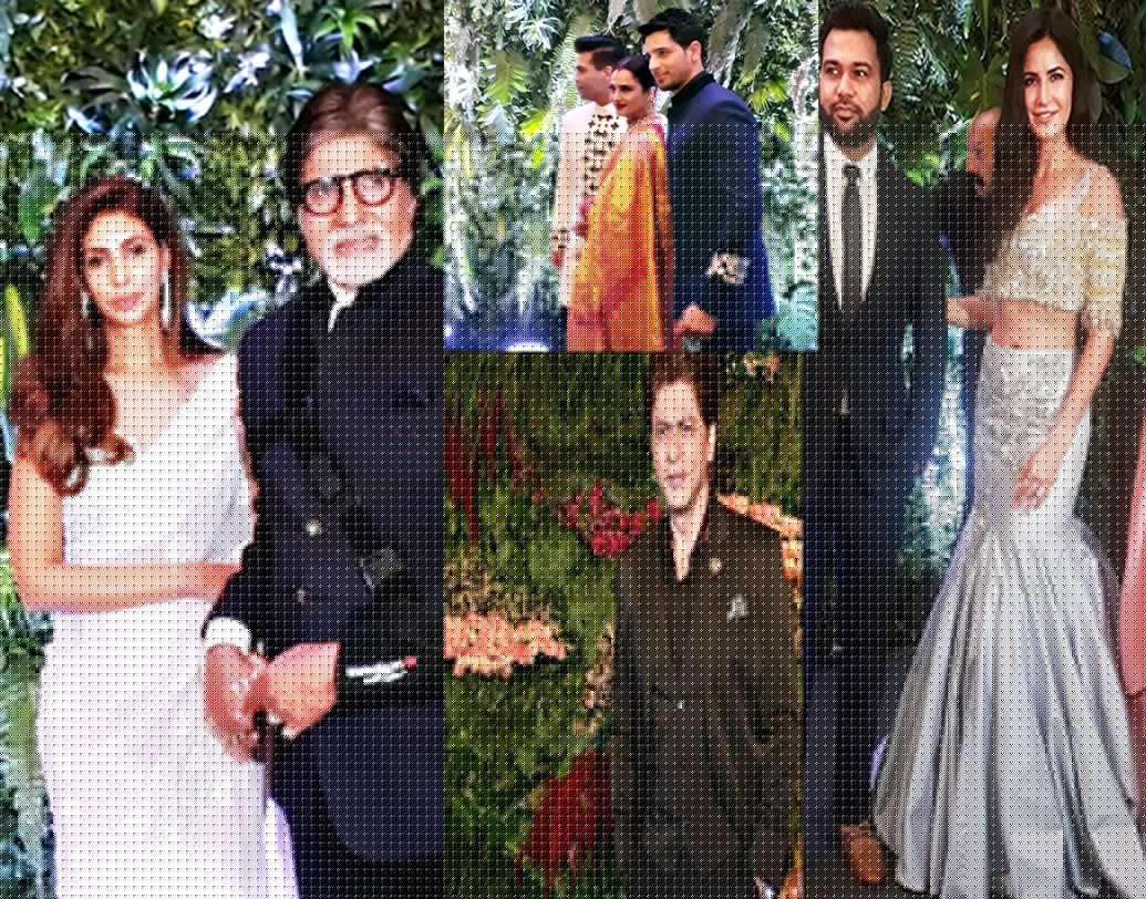 বিরুষ্কার বিয়ের শেষ প্রীতিভোজকে স্মরণীয় করে তুলতে হাজির বিগ বি, শাখরুখ, রেখা, ক্যাটরিনা।