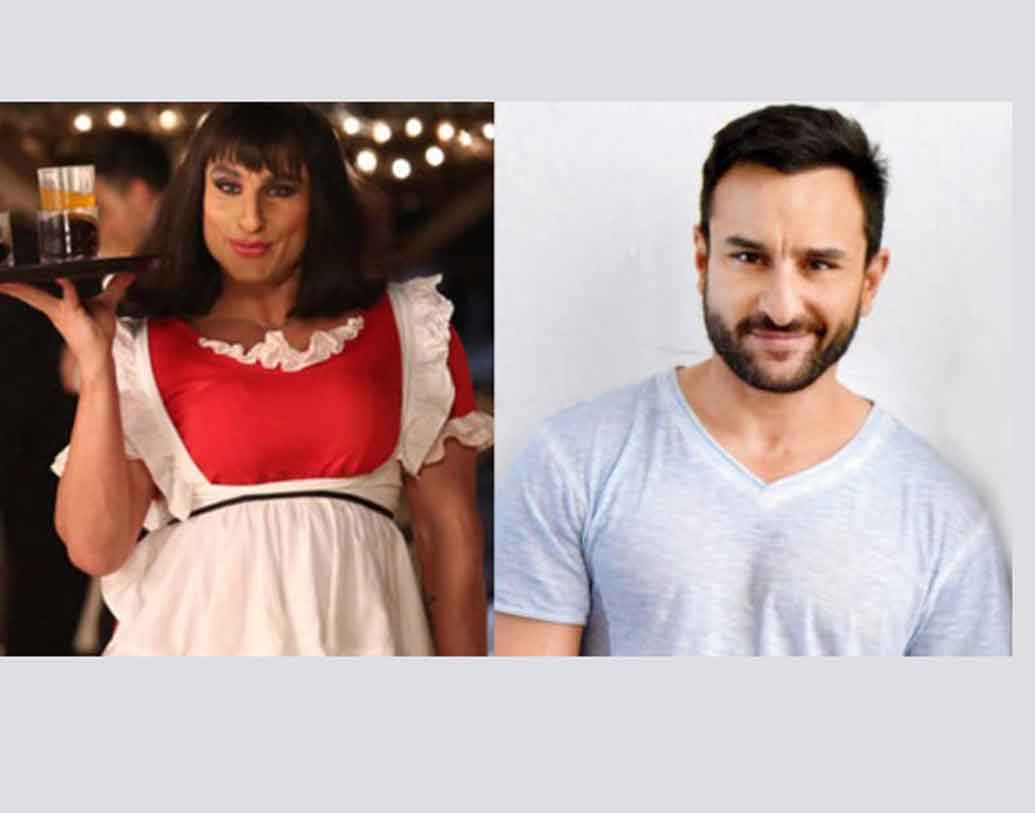 সইফ আলি খান:
আবারও ‘হামসকলস’। আবারও মহিলা চরিত্রে পুরুষ অভিনেতা। এই ছবির একটা দৃশ্যে ওয়েট্রেস সেজেছিলেন সইফ।