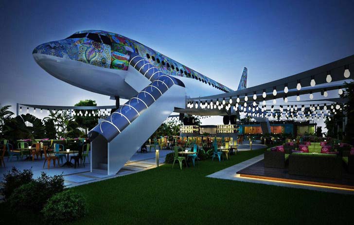 There’s a new airplane restaurant in Ludhiana called Hawai Adda dgtl