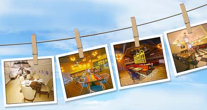 এই বিমানে শুধুই রেস্তোরাঁ নয়। রয়েছে কাফে, বেকারি, কিটি হল।