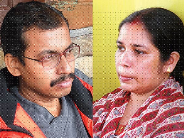 After six year the wife accepted the death of her husband