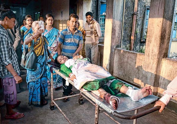 HS candidate injured in accident