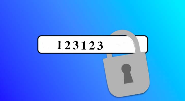 123123। ছ’সংখ্যার পাসওয়ার্ড এমনিতেই দুর্বল। তার উপর 123-র সিরিজ ভেঙে ফেলাও খুবই সহজ।
