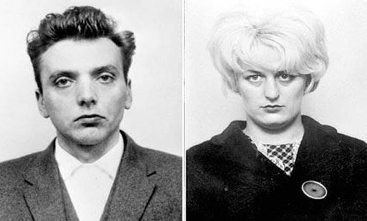 ইয়ান ব্র্যাডি ও মিইরা হিন্ডলে: এরা দু’জনে ১৯৬৩ সাল থেকে ১৯৬৫ সালের মধ্যে পাঁচ জন কিশোরকে খুন করেছিলেন যাদের বয়স ১০ থেকে ১৭ বছরের মধ্যে। বিভিন্ন জায়গা থেকে উদ্ধার হয় মৃতদেহ। দুজনকেই মৃত্যুদণ্ড দেওয়া হয়। ২০০২ সালে হিন্ডলে জেলে মারা যান।