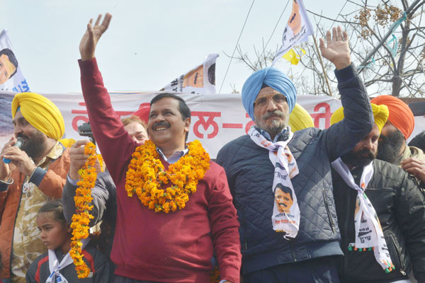 Kejriwal with a hope to rise in Punjab: Congress in anxiety 